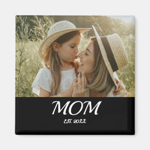 Mutter etablierte Foto Muttertag Magnet