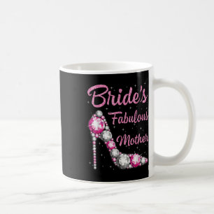 Mütter Fabulous Bride Happy Wedy Verheiratet Day V Kaffeetasse