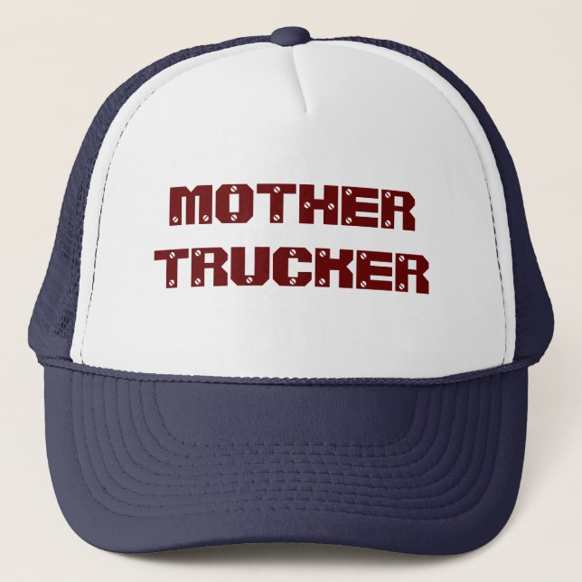 MUTTER-FERNLASTFAHRER TRUCKERKAPPE (Vorderseite)