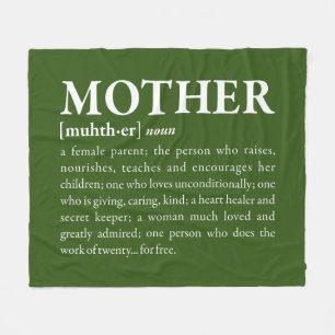 Mutter Fleecedecke