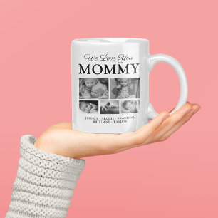 Mutter Foto Collage Kaffeetasse
