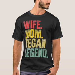Mutter Frauen Lustig Ehefrau Mama Vegan T-Shirt