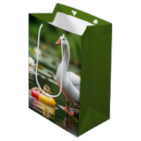 Mutter Gans mit Baby Gosling