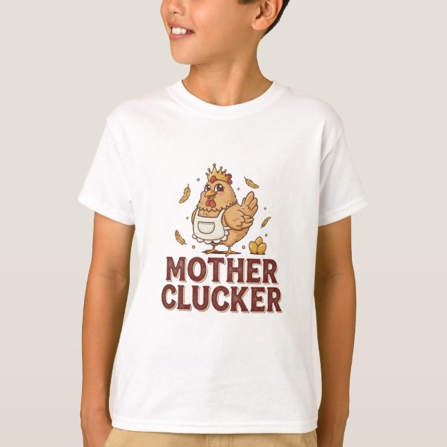Mutter-Gänschen T-Shirt (Vorderseite)