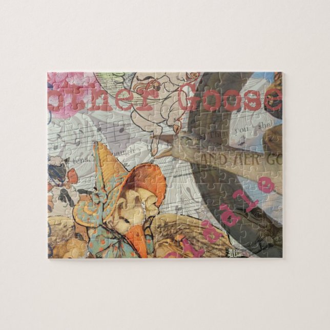 Mutter Gänse Kinderzimmer Rhyme Fairy Tale (Horizontal)