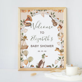 Mutter Gänse Kinderzimmer Rhymes Kinderdusche Will Poster