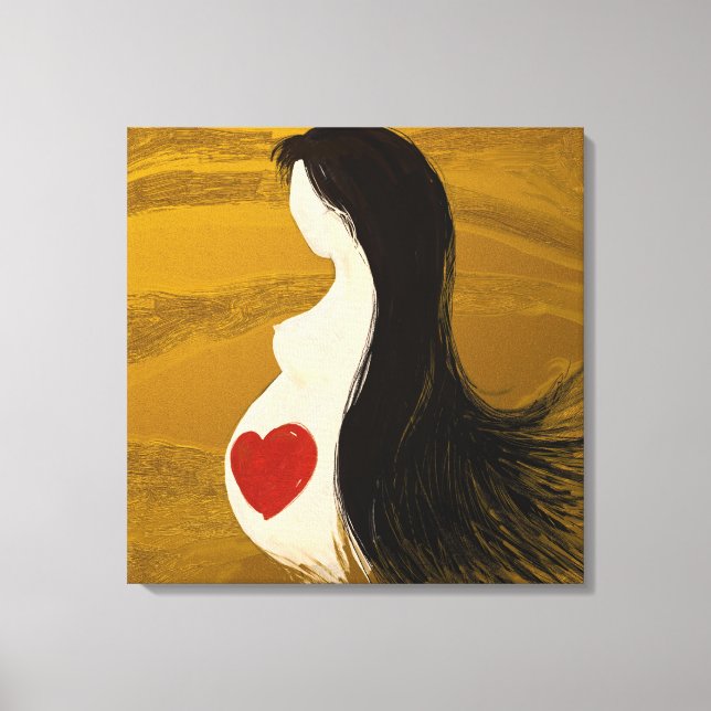 Mutter, gepackte Leinwand (Vorderseite)