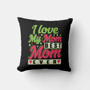 Mutter Geschenk ich Liebe meine Mama Kissen