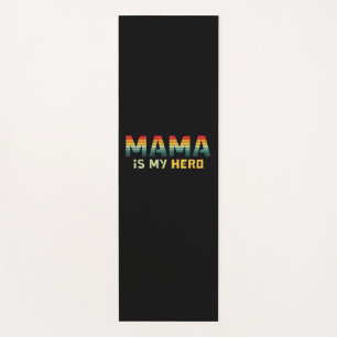 Mutter Geschenk Mama ist mein Held Yogamatte