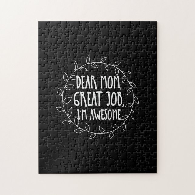 Mutter Geschenke Liebe Mama tolle Arbeit (Vertikal)