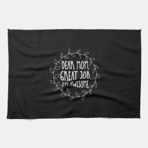 Mutter Geschenke Liebe Mama tolle Arbeit Geschirrtuch