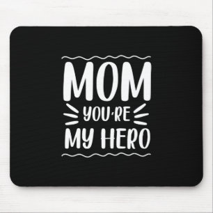 Mutter Geschenke Mama Sie sind mein Held Mousepad