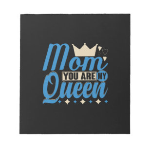 Mutter Geschenke Mama Sie sind meine Königin Notizblock