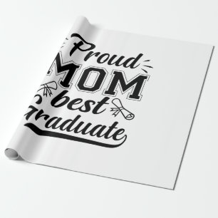 Mutter Geschenke Proud Mama Bester Abschluss Geschenkpapier
