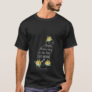 Mütter glücklich Mutter Tag der besten Katze T-Shirt