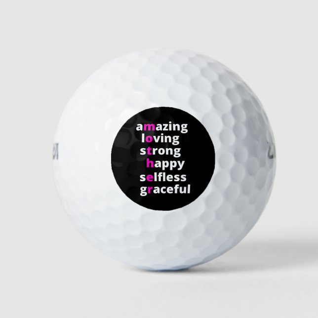 Mutter Golfball (Vorderseite)