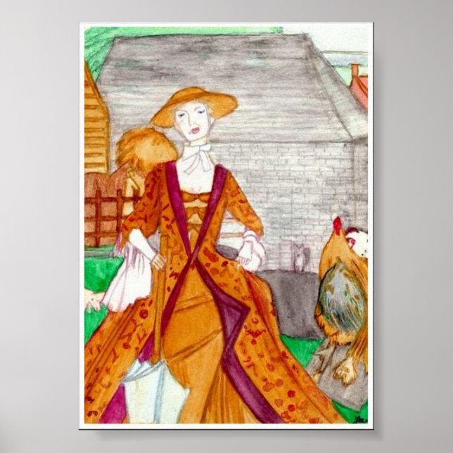 Mutter Goose Archiving Print Poster (Vorne)