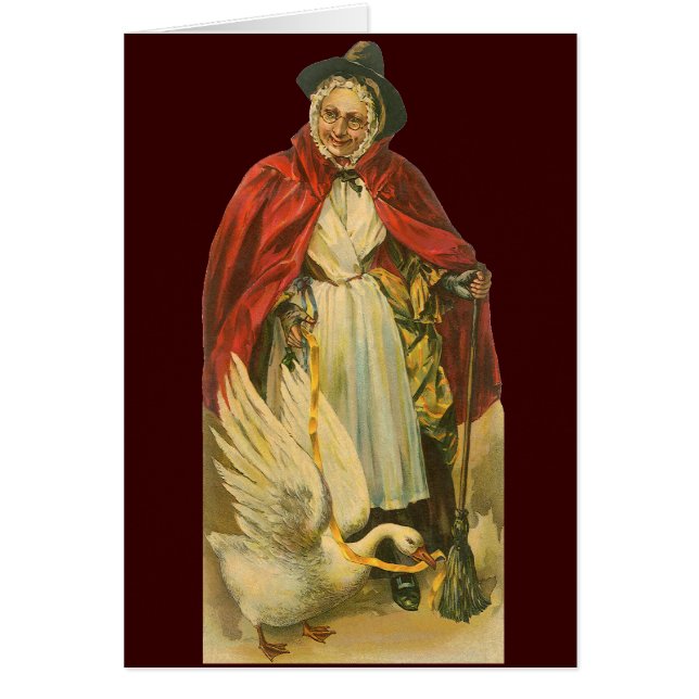 Mutter Goose Vintages Viktorianisches Story Book (Vorne)