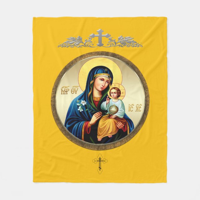 Mutter Gottes Fleecedecke (Vorderseite)