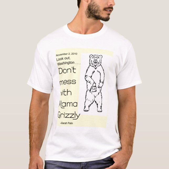 Mutter Grizzly Shirt (Vorderseite)