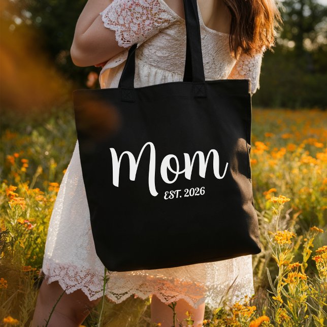 Mutter gründete neue Muttergeschenk Tasche (new mom tote bags new mother gift for her mother mama mum first mothers day)