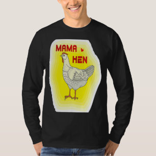 Mutter Hen glücklich Muttertag Niedliches Huhn für T-Shirt