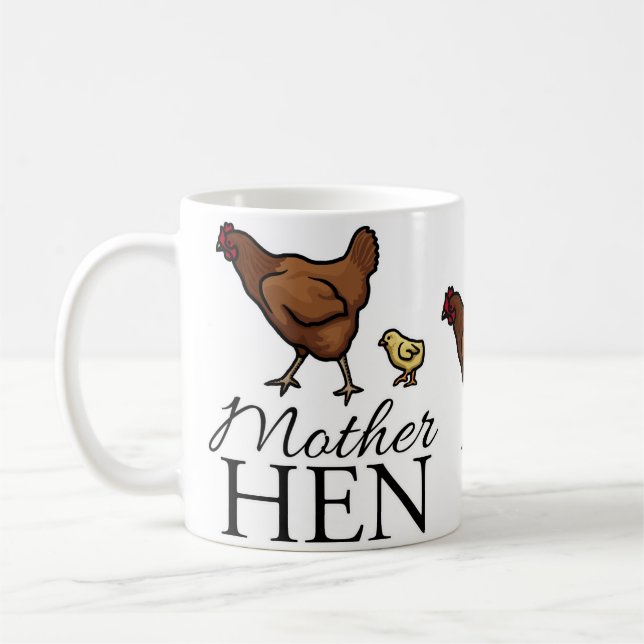Mutter-Henne Kaffeetasse (Links)