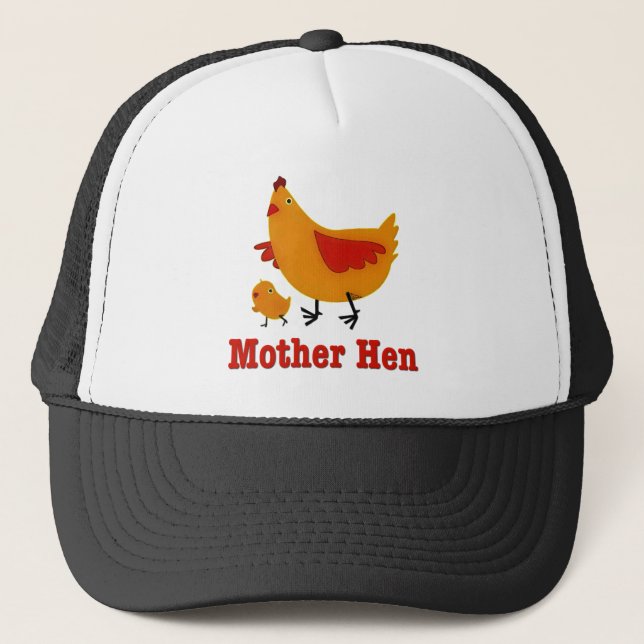 Mutter-Henne Truckerkappe (Vorderseite)