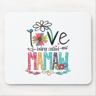 Mutter I Liebe, genannt Mamaw Sonnenblume Mousepad