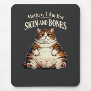 Mutter, ich bin doch nur Haut und Knochen – Lustig Mousepad