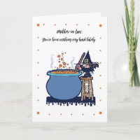Mutter im Gesetz Funny Halloween Hexen brauen