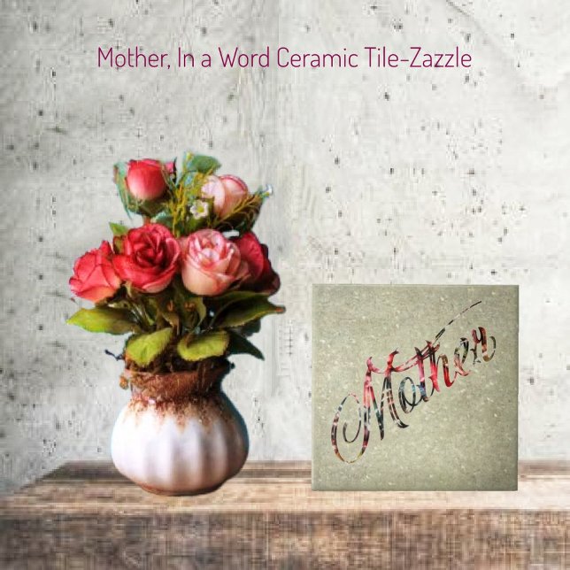 Mutter, in einem Wort Fliese (Von Creator hochgeladen)