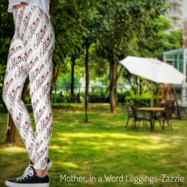 Mutter, in einem Wort Leggings (Von Creator hochgeladen)