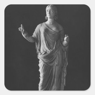 Mutter Julia Mamaea des Kaisers Severus Alexander Quadratischer Aufkleber