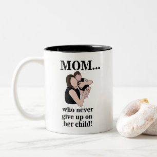 Mutter Kind werdende Mutter Zweifarbige Tasse