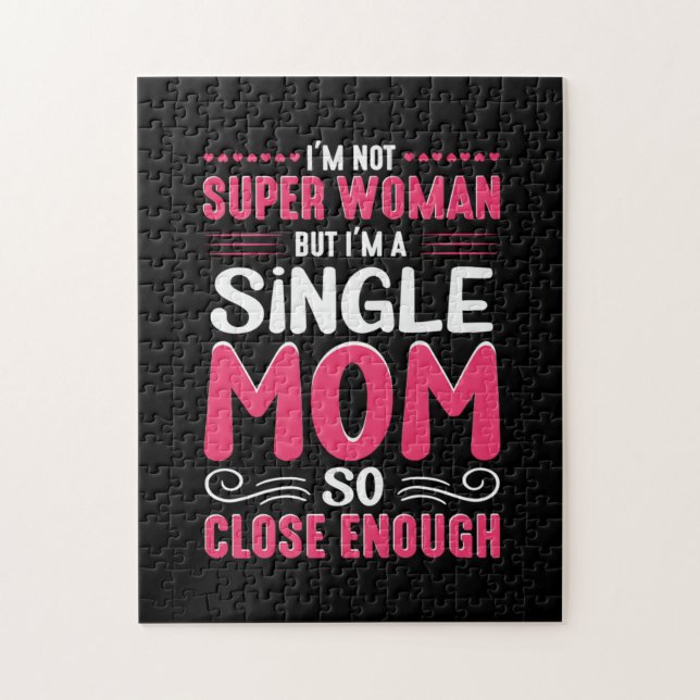 Mutter Kunst ich bin Single Mama (Vertikal)