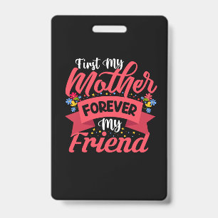 Mutter Kunst Mutter Für Immer Mein Freund Ausweis
