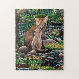"Mutter Liebe" Fox Puzzle 2