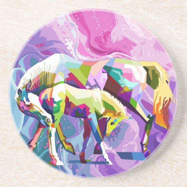 Mutter-Liebe Getränkeuntersetzer (Vorne)