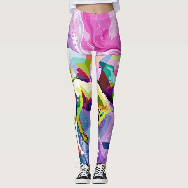 Mutter-Liebe Leggings (Vorderseite)