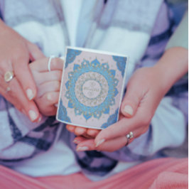 Mutter Liebe Mandala Mod Floral Kaffeetasse