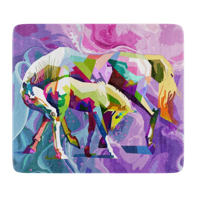 Mutter-Liebe Schneidebrett (Vorderseite)