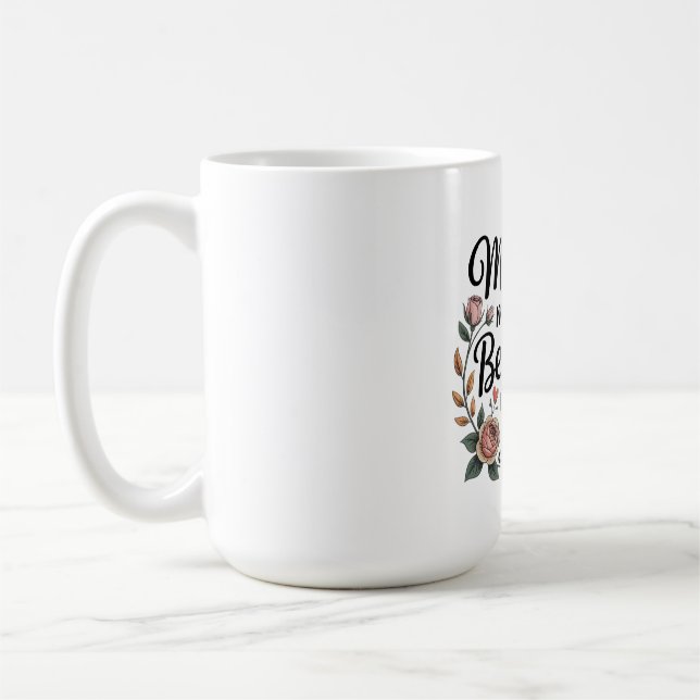 Mütter machen das Leben mit ihrer Liebe schön Kaffeetasse (Links)