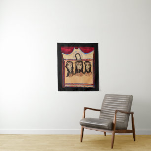 Mutter Maria Jesus Christus Thorn Kronenkunst Male Wandteppich