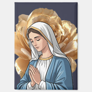 Mutter Maria Religiöser Katholischer Christlicher Magnet
