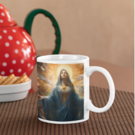 Mutter Mary Blessing Version 12 Kaffeetasse