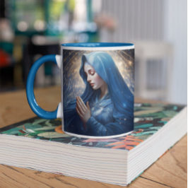 Mutter Mary Blessing Version 4 Kaffeetasse