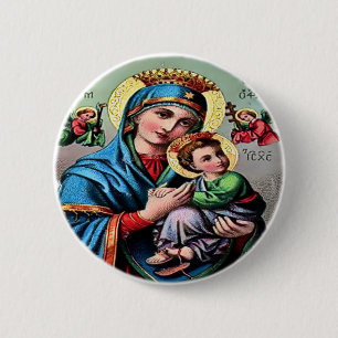 Mutter Mary Button