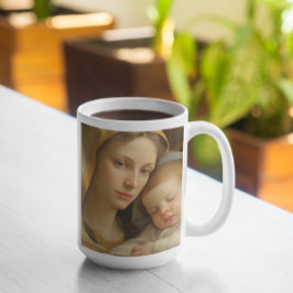Mutter Mary mit Baby Jesus Version 21 Kaffeetasse