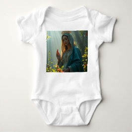 Mutter Mary Queen of Heaven Baby Jumper Baby Strampler